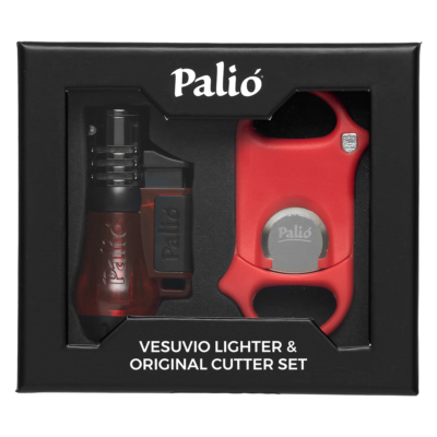 Palio Vesuvio (rojo) & Cortador (rojo) Set